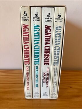 Agatha Christie Mystery Paperback Murder By The Box Set - Best Loved Sleuths